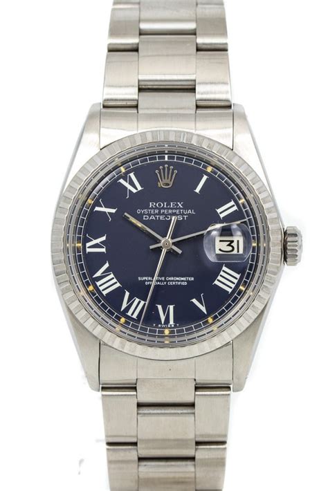 rolex datejust blue buckley|rolex datejust blue face price.